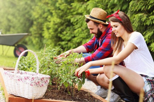 Secure landscaping payment checkout with protected card and online transfer options
